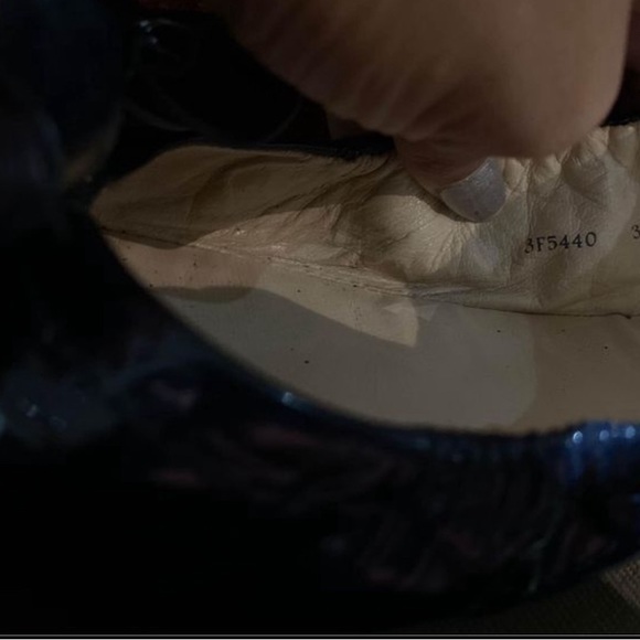 Blue Prada flats size 38 1/2 - Picture 4 of 5